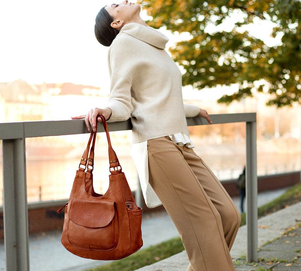 Skórzane torby na ramię