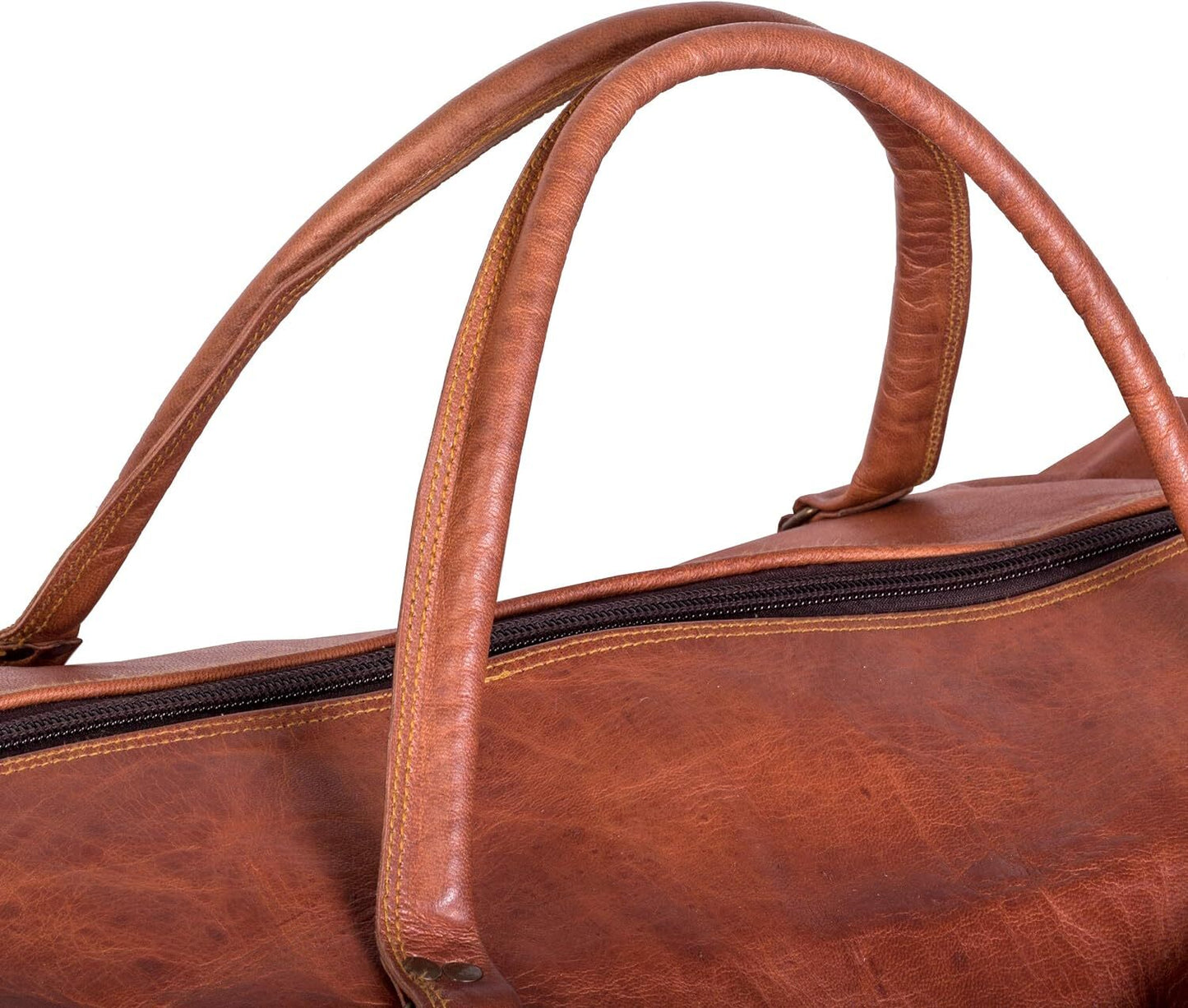 INDIANA VINTAGE Duża skórzana torba podróżna