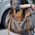 MAIL VINTAGE Large women's fabric shoulder crossbody bag XXL