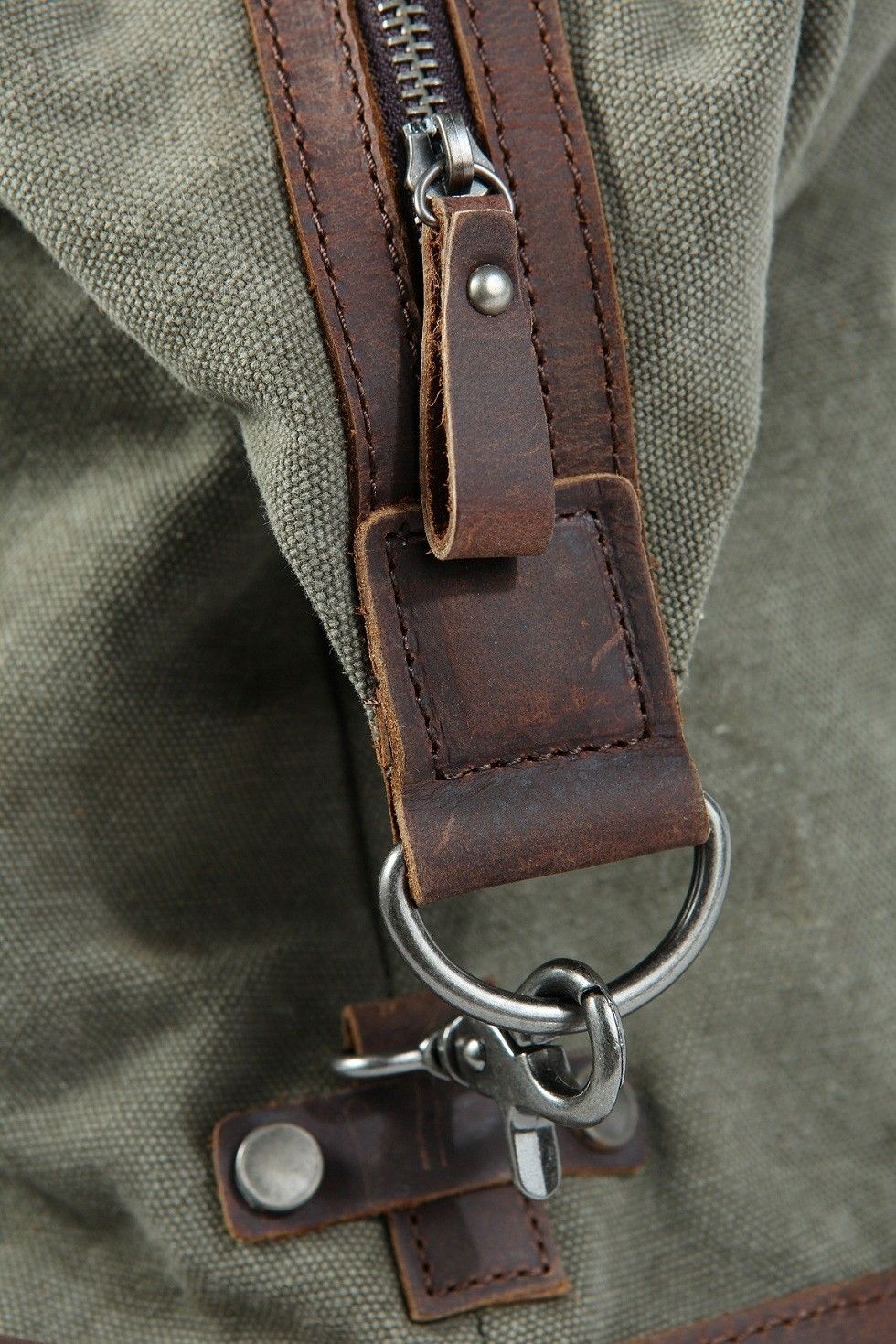 VAMP VINTAGE Duża materiałowa torba na ramię podrózna XXL Unisex