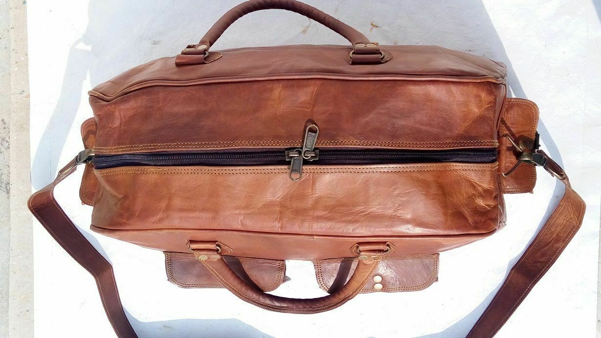WANADU VINTAGE Skórzana torba podróżna Unisex