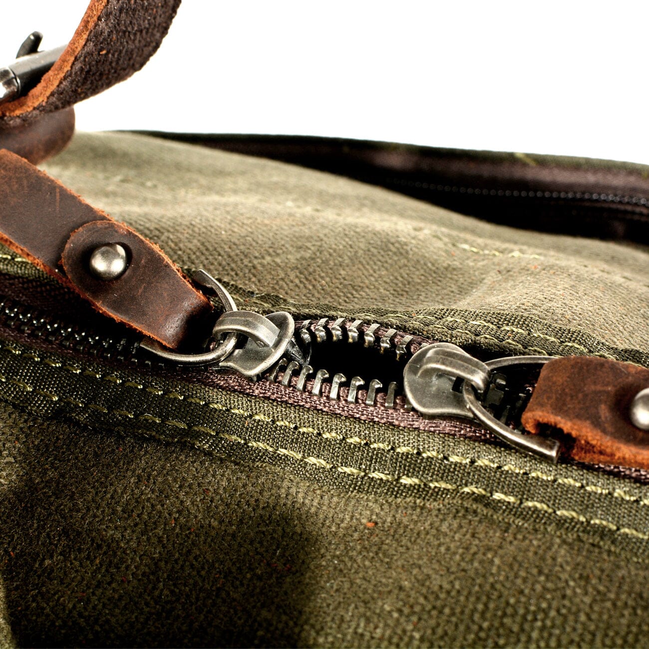 WAXDuffle XL™ Stor Unisex resväska duffelväska i vaxad canvas