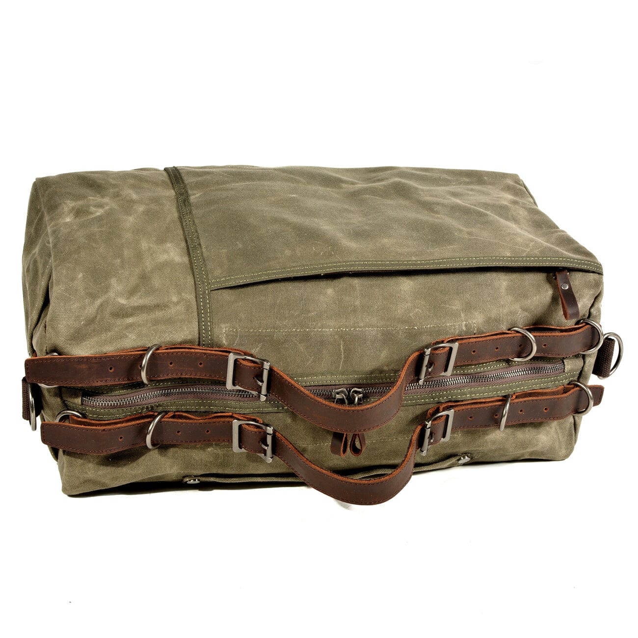 WAXDuffle XL™ Stor Unisex resväska duffelväska i vaxad canvas
