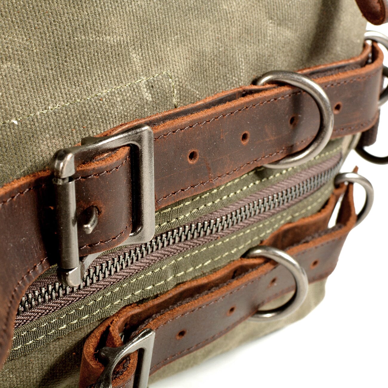 WAXDuffle XL™ Stor Unisex resväska duffelväska i vaxad canvas