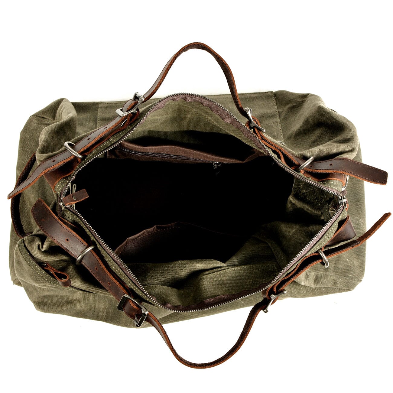 WAXDuffle XL™ Stor Unisex resväska duffelväska i vaxad canvas