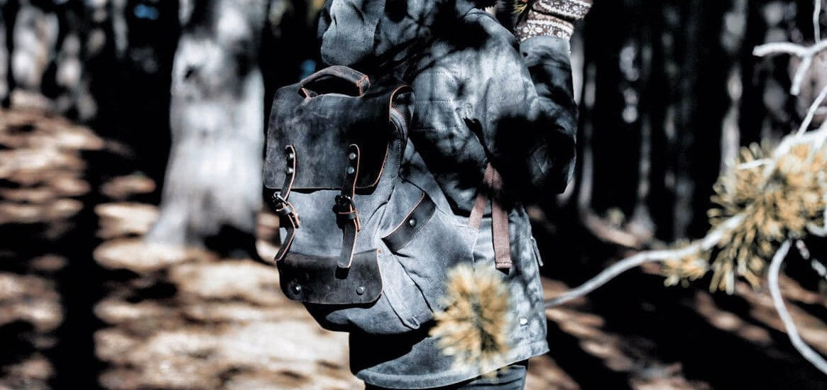 Damskie plecaki materiałowe