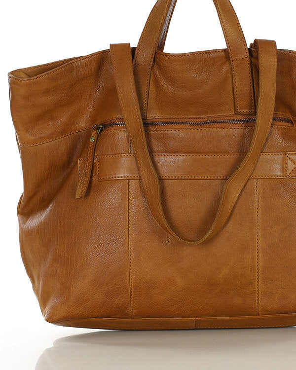 torba na ramię TREVISO. Damska torba na ramię Tote Bag z włoskiej skóry naturalnej