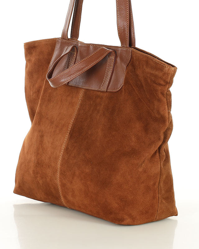 TREVISO Sue. Women's Italian Suede Tote Bag