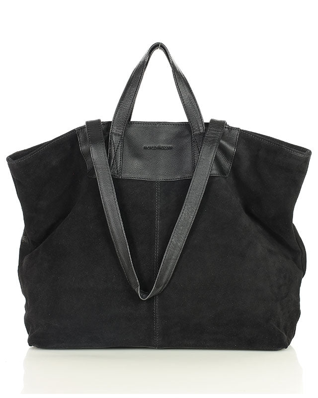 TREVISO Sue. Women's Italian Suede Tote Bag