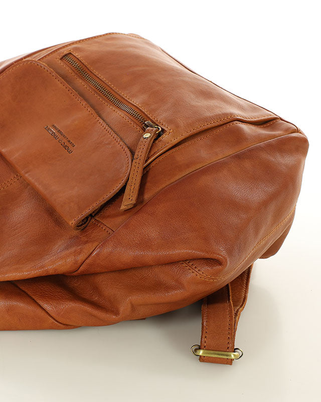 plecak BOCCACCIO. Damski plecak miejski z włoskiej skóry naturalnej