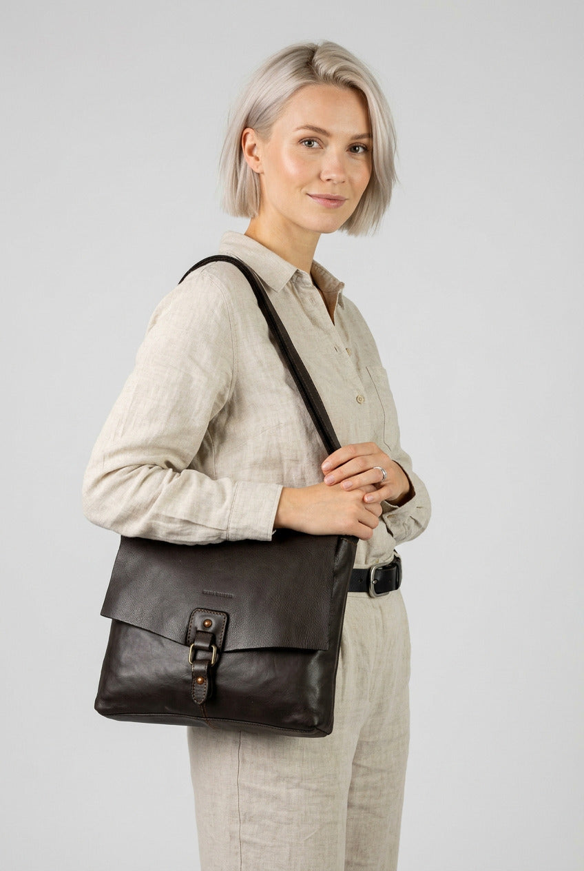 KANTARA VIVA – Skórzana torebka damska na ramię i crossbody
