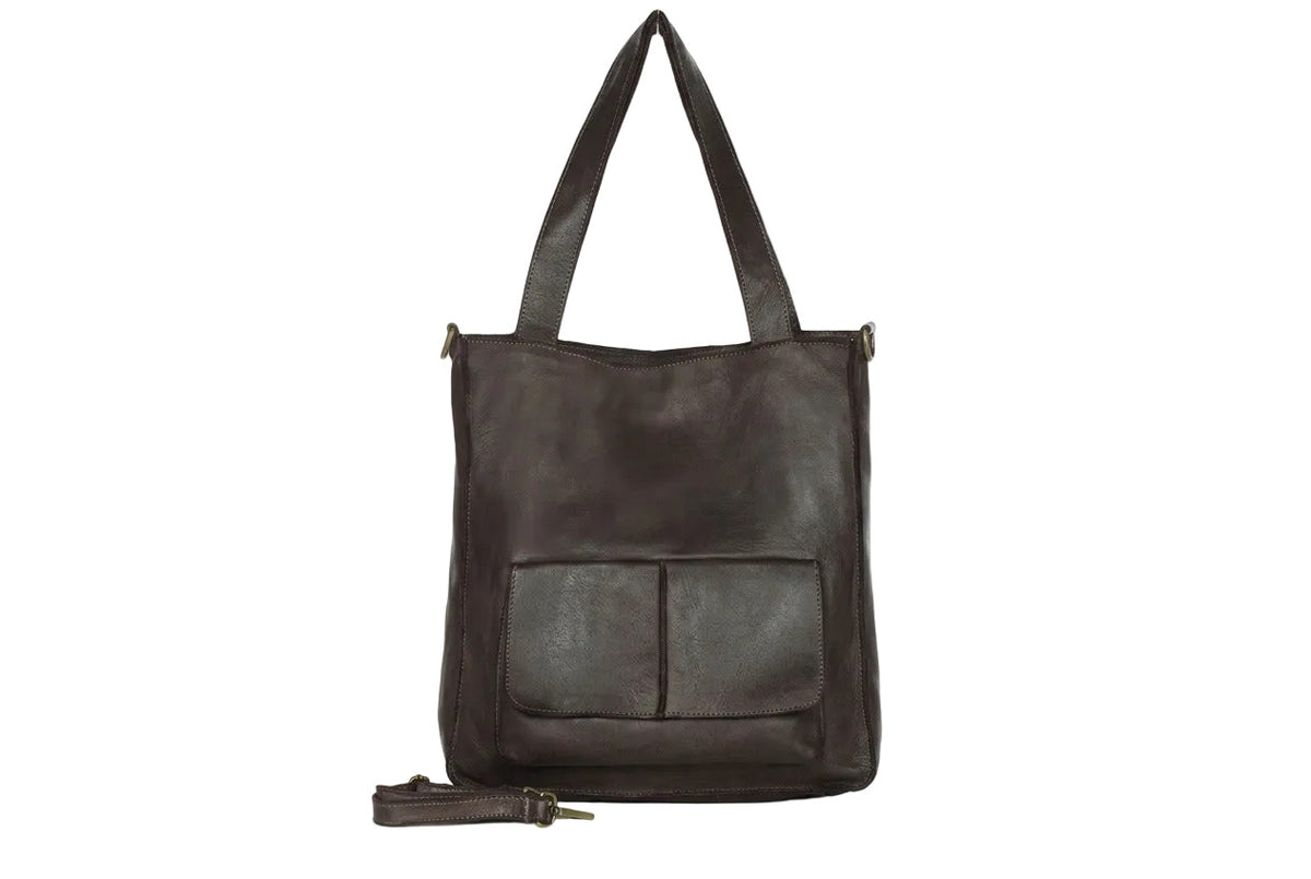 Carrara Tote. Italian Leather Women's Tote Shopper Bag A4 