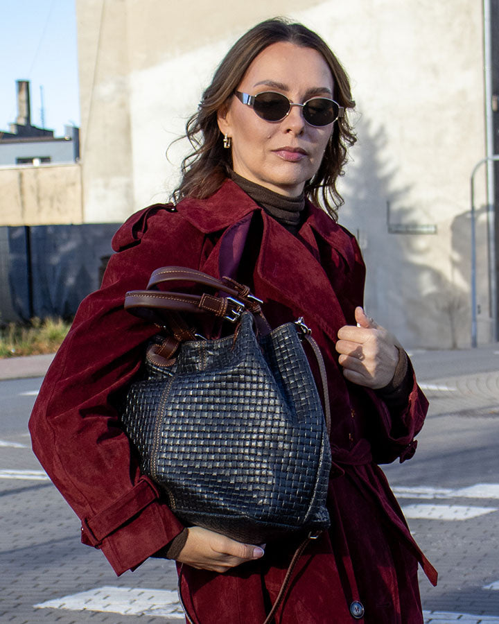 kasse damväska italienskt läder diskret lyx vardag