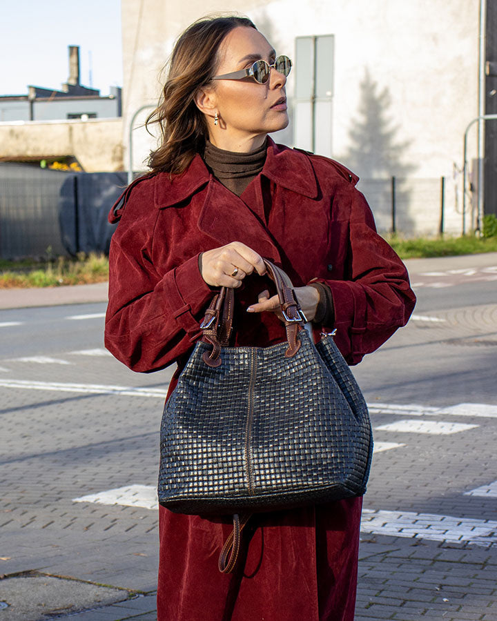 kasse damväska läder tidlös design skandinavisk stil