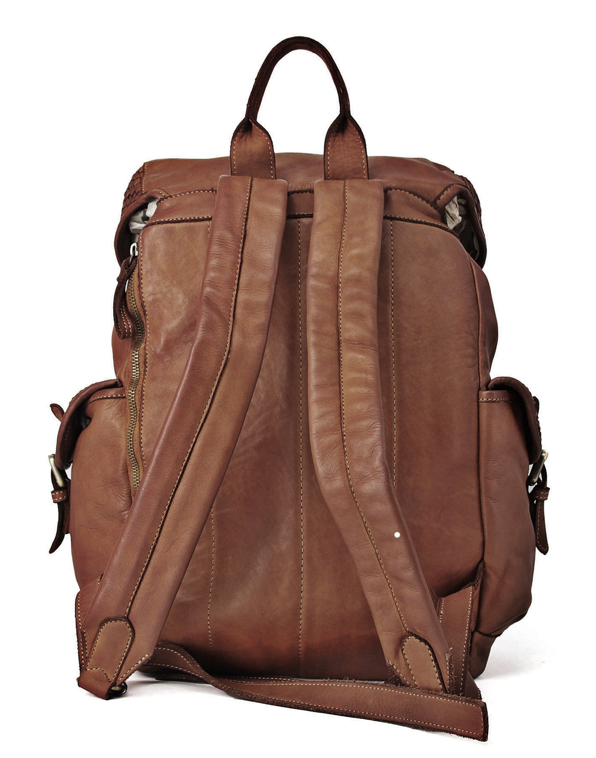 APPIA XL – duży klasyczny plecak skórzany vintage Unisex