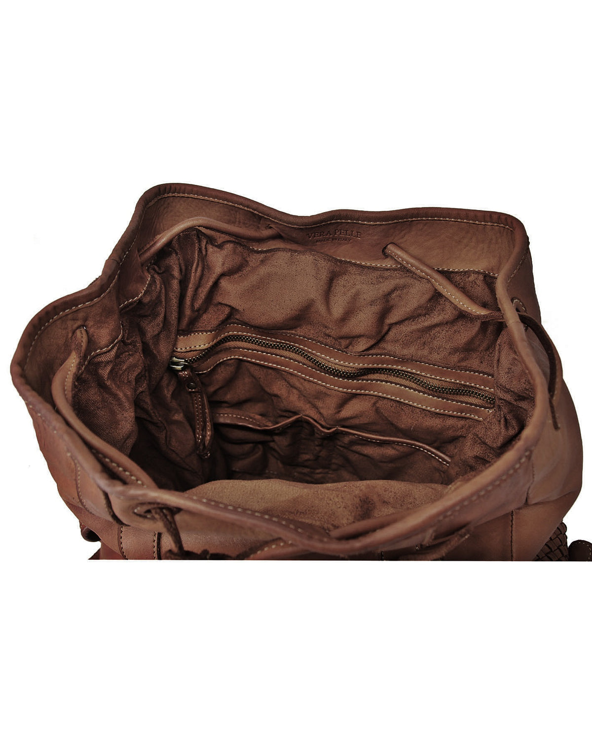 APPIA XL – duży klasyczny plecak skórzany vintage Unisex