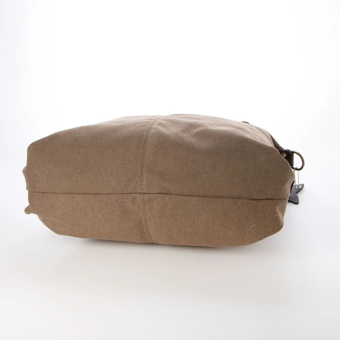 KOUKO HOBO - Duża damska torba na ramię z płótna canvas i skóry