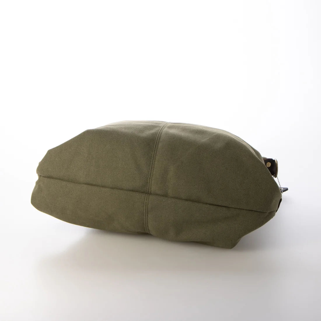 KOUKO HOBO Duża damska torba na ramię XXL z grubej bawełny i skóry