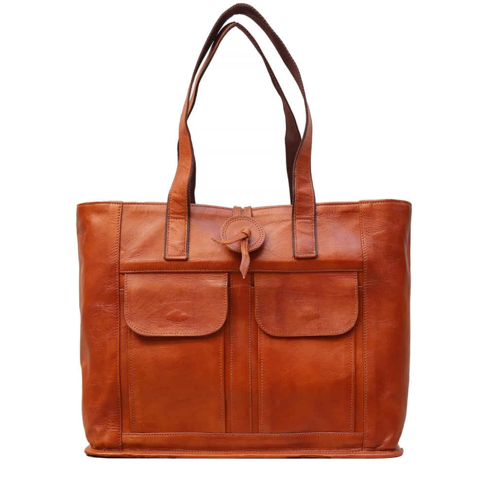 LORETTO VINTAGE Skórzana torba na ramię damska