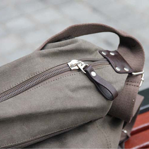 SAFFI Hobo - Damska torba worek z płótna canvas