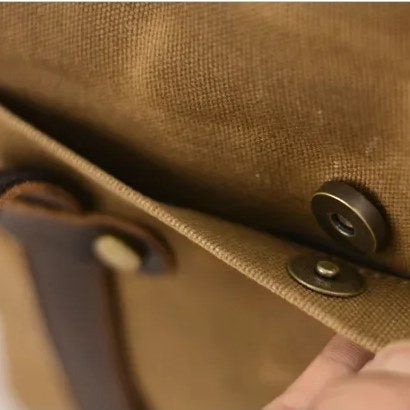 Biznesowa materiałowa torba na laptopa XXL Unisex