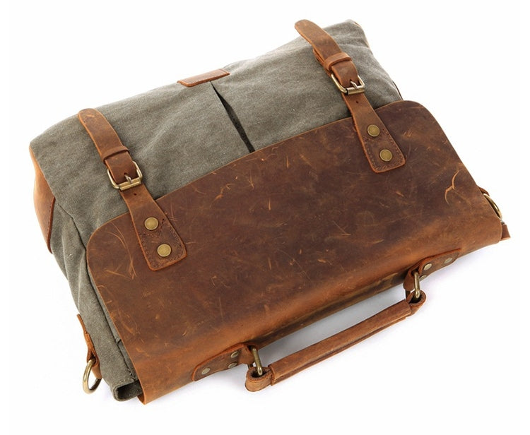 Vintage OXFORD canvas briefcase, men's / women's