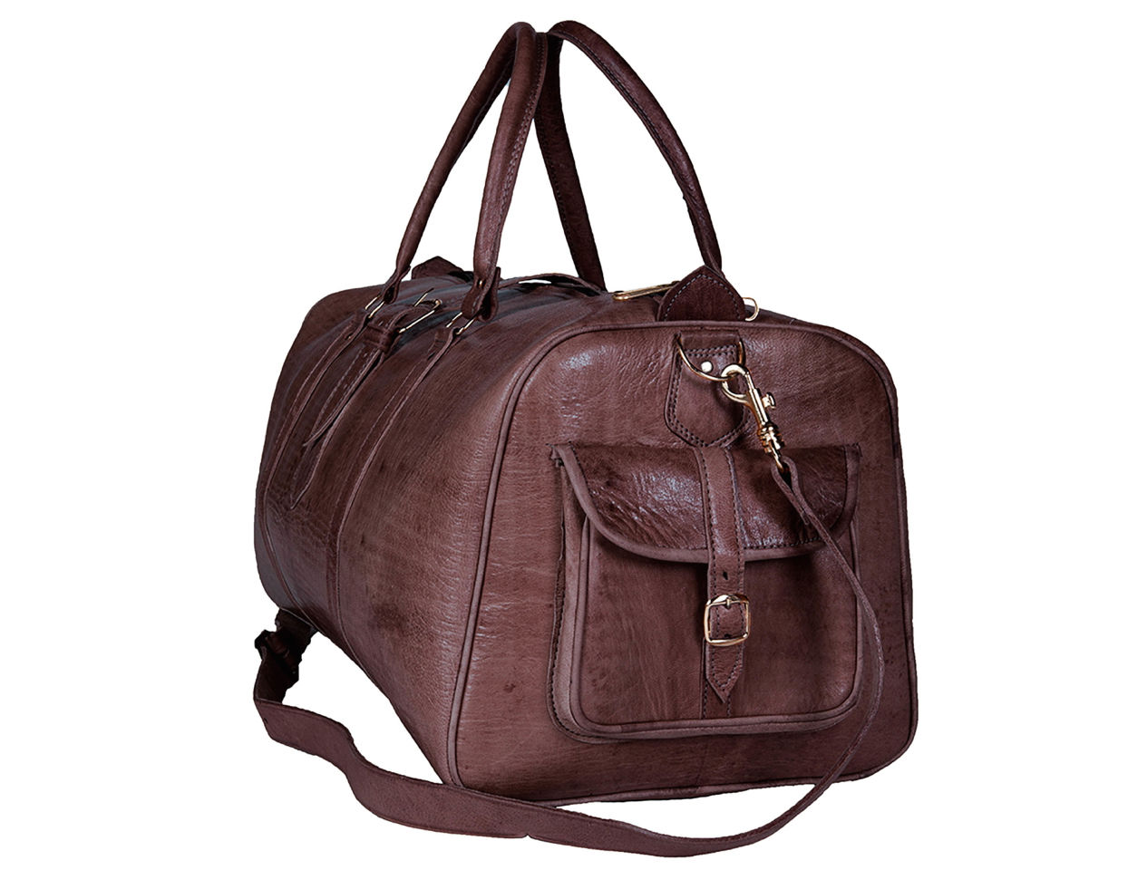 BERBER VINTAGE Skórzana torba podróżna Unisex 30"