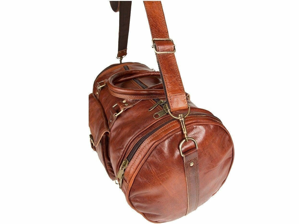 BEDUIN VINTAGE Skórzana torba podróżna Unisex 26"-30"