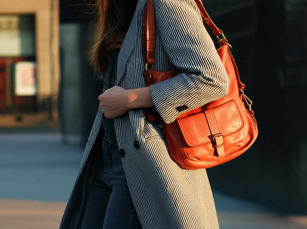 Bari. Stylish Women's Leather Backpack and Bag 2 in 1 Vintage A4