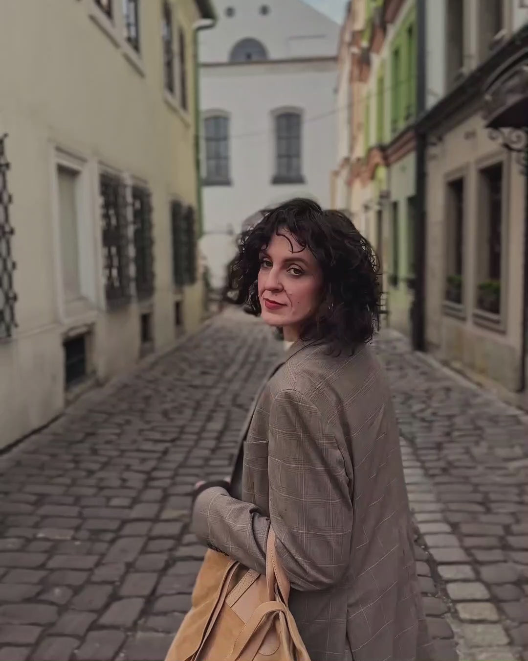 TREVISO Sue. Women's Italian Suede Tote Bag