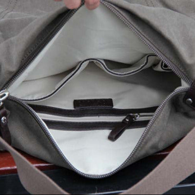 SAFFI Hobo™ materiałowa damska torba na ramię worek