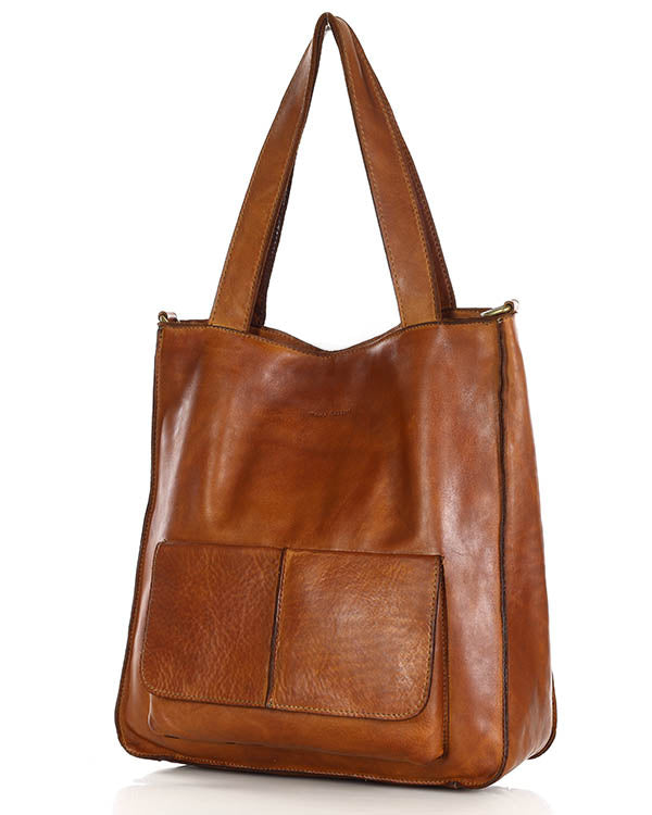 Carrara Tote. Italian Leather Women's Tote Shopper Bag A4 