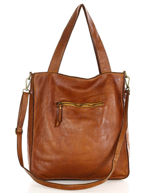 Carrara Tote. Italian Leather Women's Tote Shopper Bag A4 