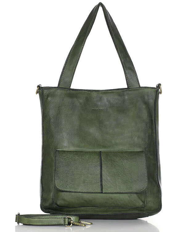 Carrara Tote. Italian Leather Women's Tote Shopper Bag A4 