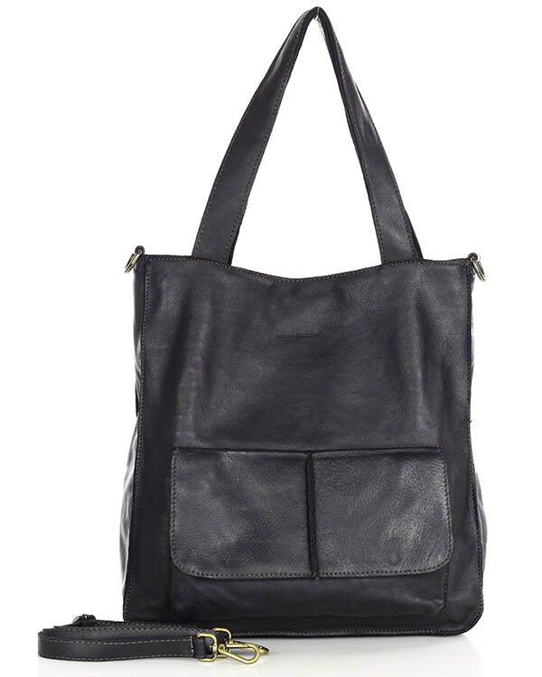 Carrara Tote. Italian Leather Women's Tote Shopper Bag A4 