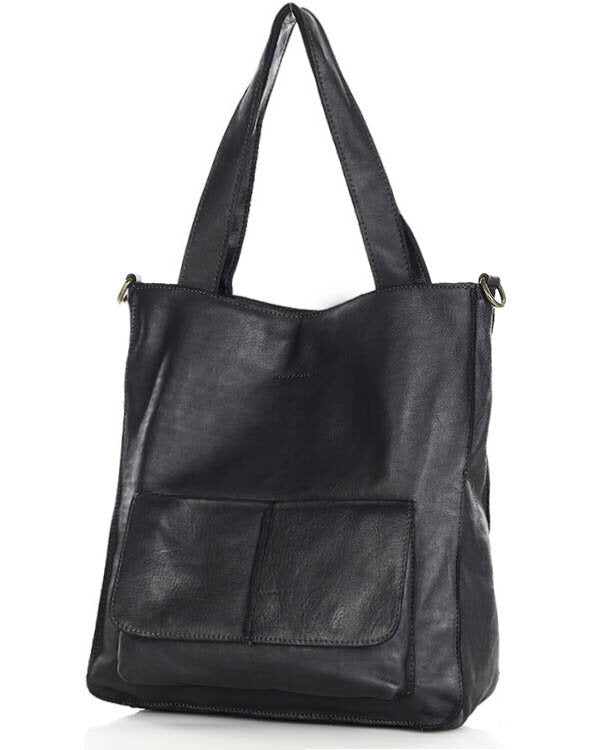 Carrara Tote. Italian Leather Women's Tote Shopper Bag A4 