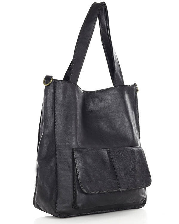 Carrara Tote. Italian Leather Women's Tote Shopper Bag A4 