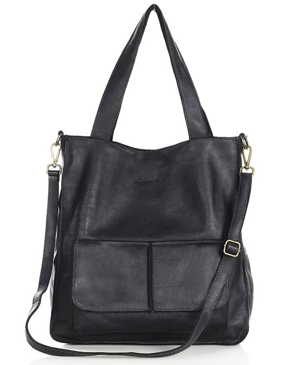 Carrara Tote. Italian Leather Women's Tote Shopper Bag A4 