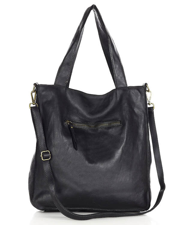 Carrara Tote. Italian Leather Women's Tote Shopper Bag A4 