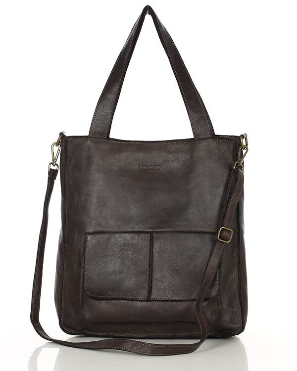 Carrara Tote. Italian Leather Women's Tote Shopper Bag A4 