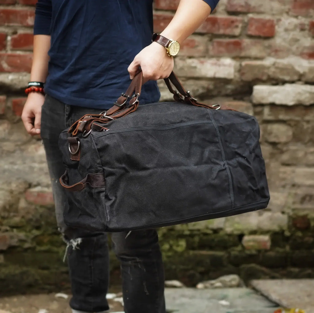 WAXDuffle XL™ Woskowana, duża torba podróżna materiałowa unisex