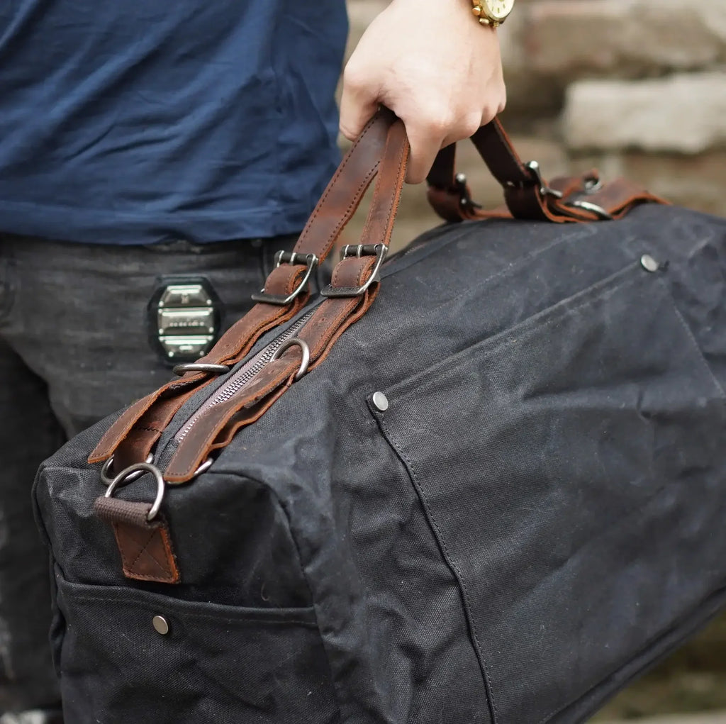 WAXDuffle XL™ Woskowana, duża torba podróżna materiałowa unisex
