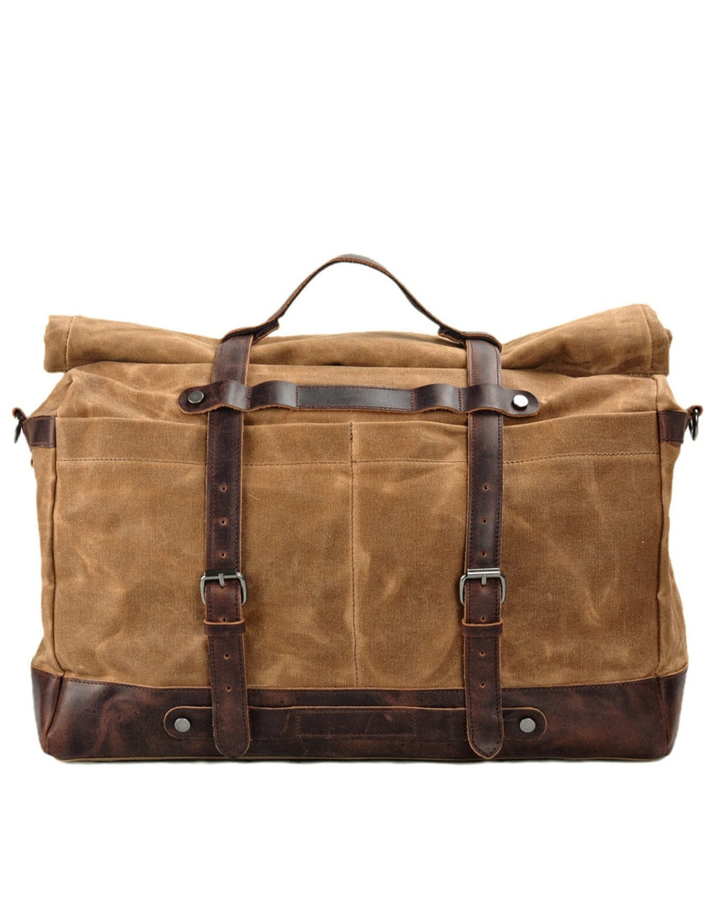 WAXHoldall XL™ Rolowana materiałowa torba podróżna unisex. Woskowana